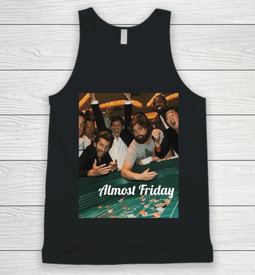 Fridaybeers Shop Almost Friday Gambling Unisex Tank Top