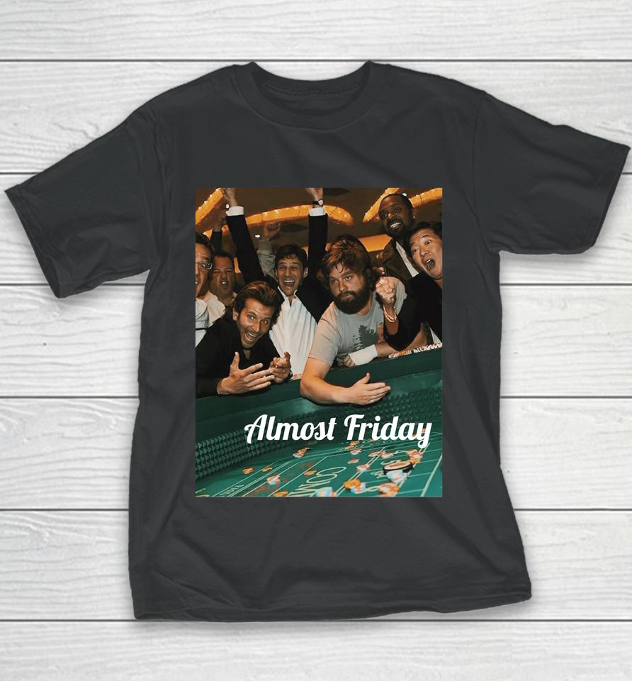 Fridaybeers Shop Almost Friday Gambling Youth T-Shirt