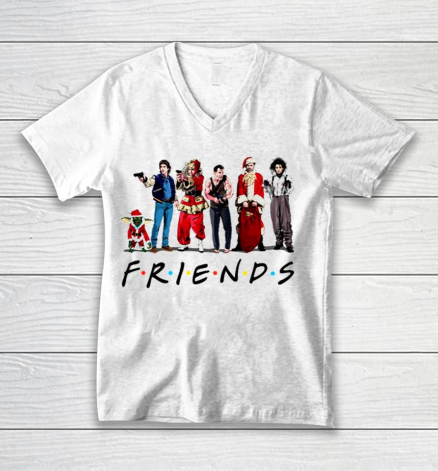 Friends Christmas Unisex V-Neck T-Shirt