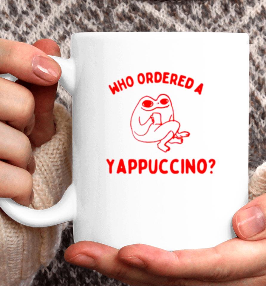 Frog Who Ordered A Yappachino Coffee Mug