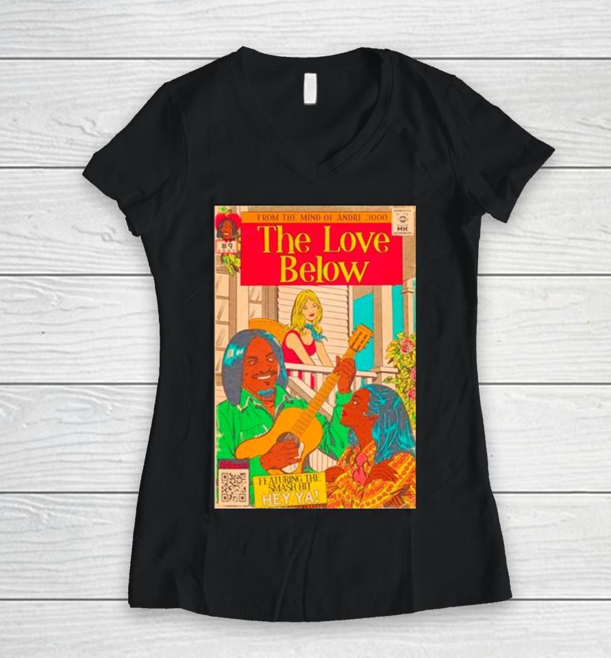 From The Mind Of Andre 3000 The Love Below Women V-Neck T-Shirt