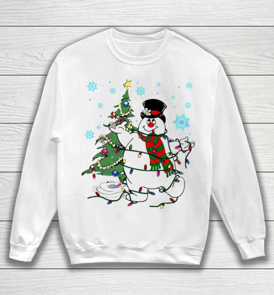 Frosty The Snowman Christmas Tree Sweatshirt