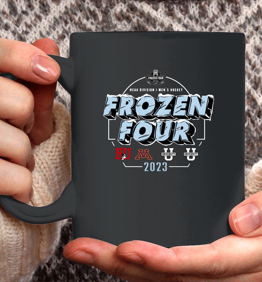 Frozen Four 2023 Ncaa Men's Ice Hockey Tournament National Champions Coffee Mug