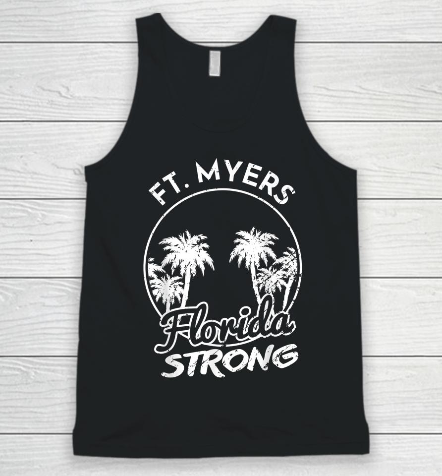 Ft Myers Florida Strong Community Support Unisex Tank Top