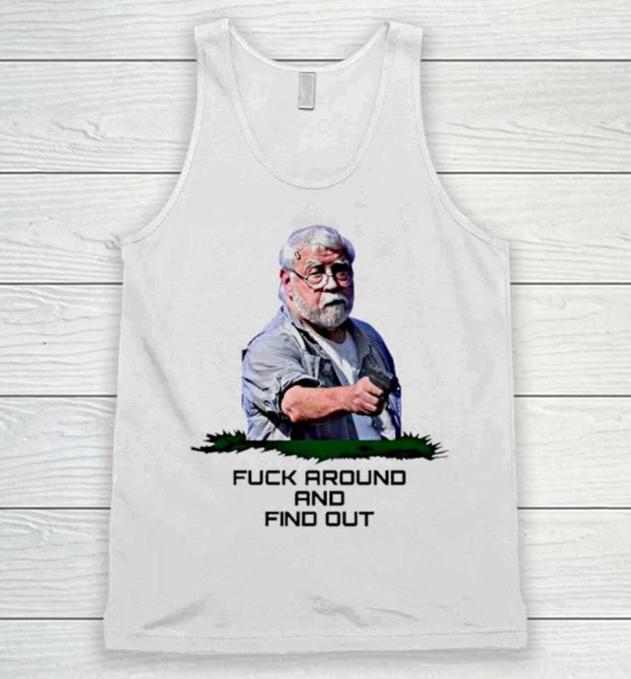 Fuck Around And Find Out Kenneth Darlington Legend Unisex Tank Top