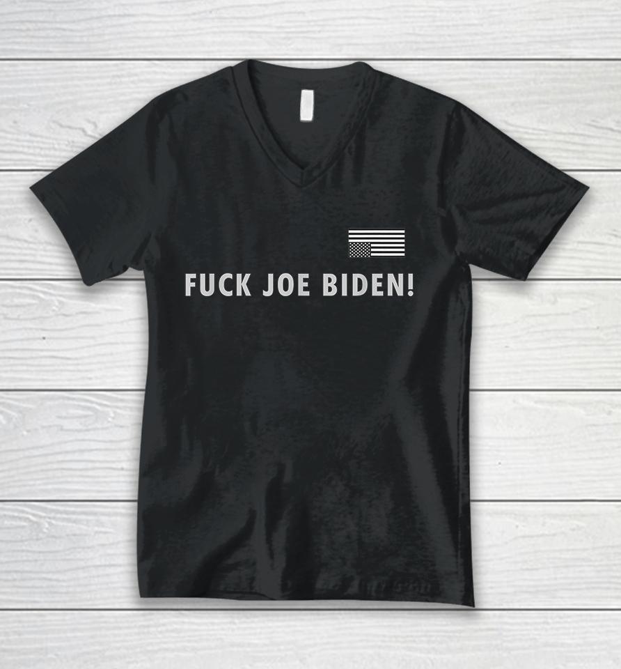 Fuck Joe Biden Unisex V-Neck T-Shirt