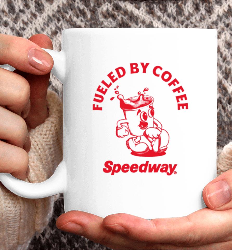 Fueled By Coffee Speedway Coffee Mug