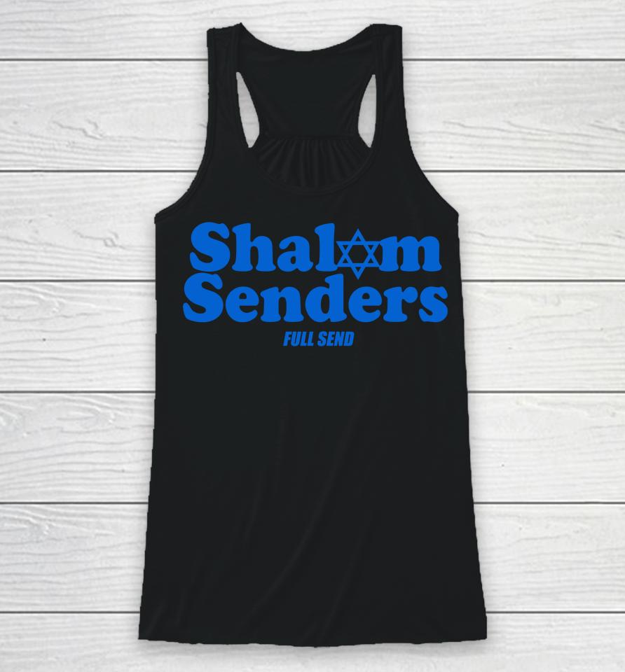Full Send Shalom Senders Racerback Tank