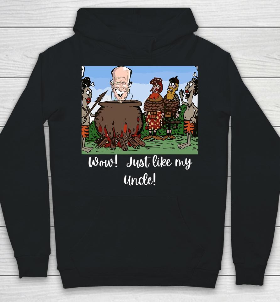 Funny Anti Joe Biden Cannibal Story About His Uncle Hoodie