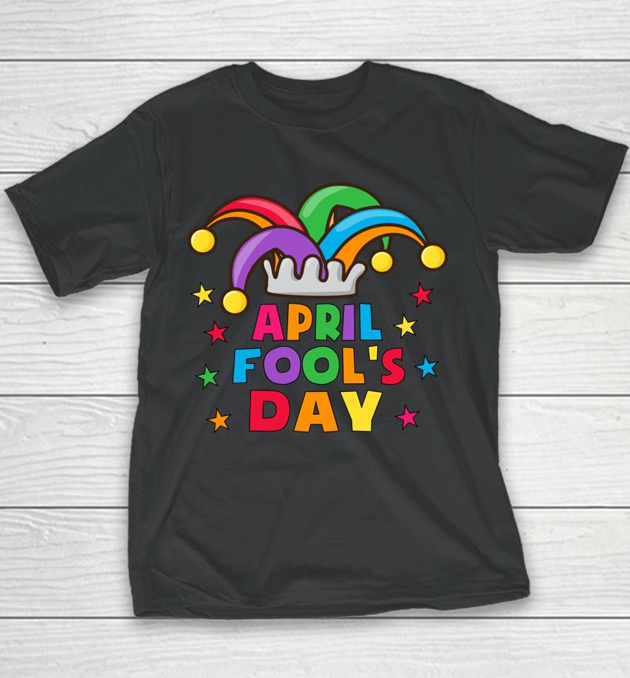 Funny April Fools Day Pranks Kit 1St April Jokes Youth T-Shirt