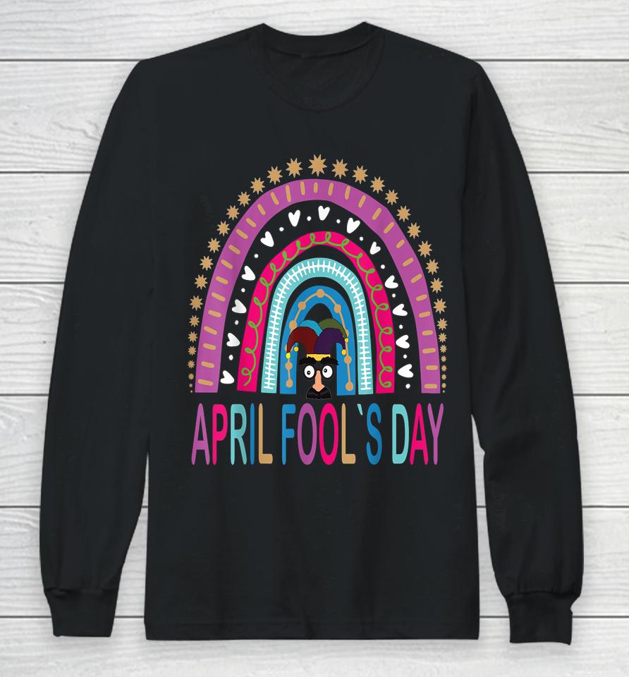 Funny April Fools Day Pranks Kit 1St April Jokes Long Sleeve T-Shirt