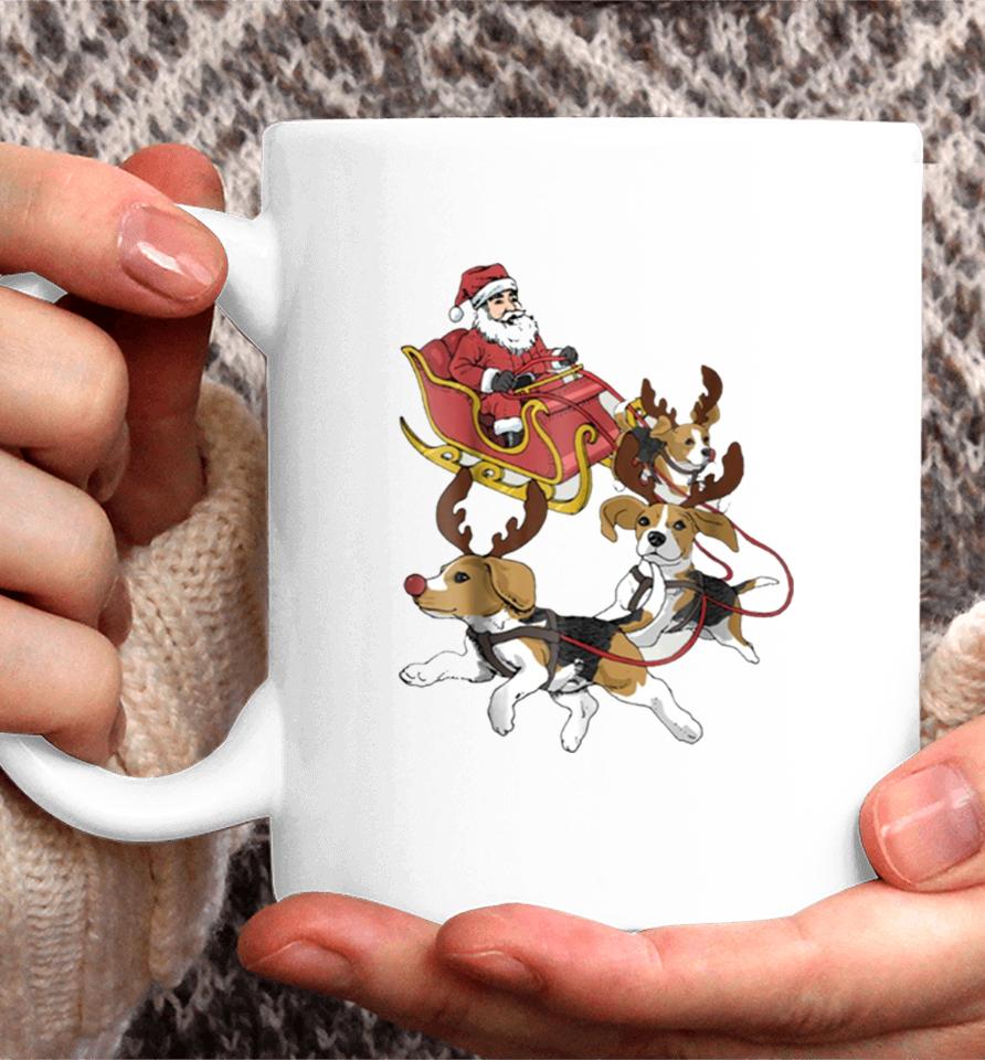 Funny Beagle Christmas For Cute Dog Lovers Coffee Mug