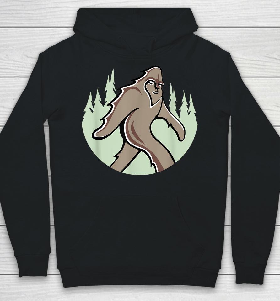 Funny Bigfoot - Sasquatch Art Hoodie