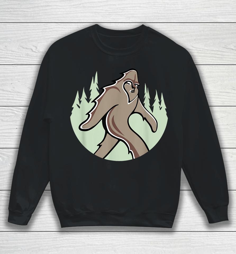 Funny Bigfoot - Sasquatch Art Sweatshirt