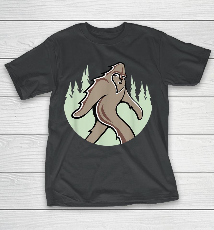 Funny Bigfoot - Sasquatch Art T-Shirt