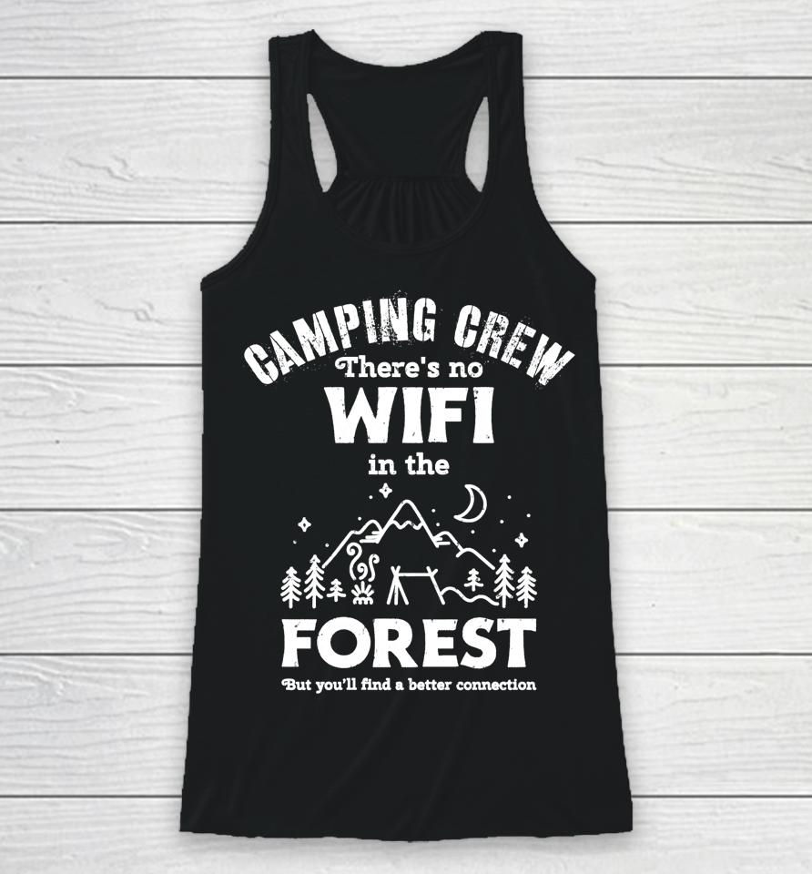 Funny Camping Crew Family Outdoor Vacation Matching Gift Racerback Tank