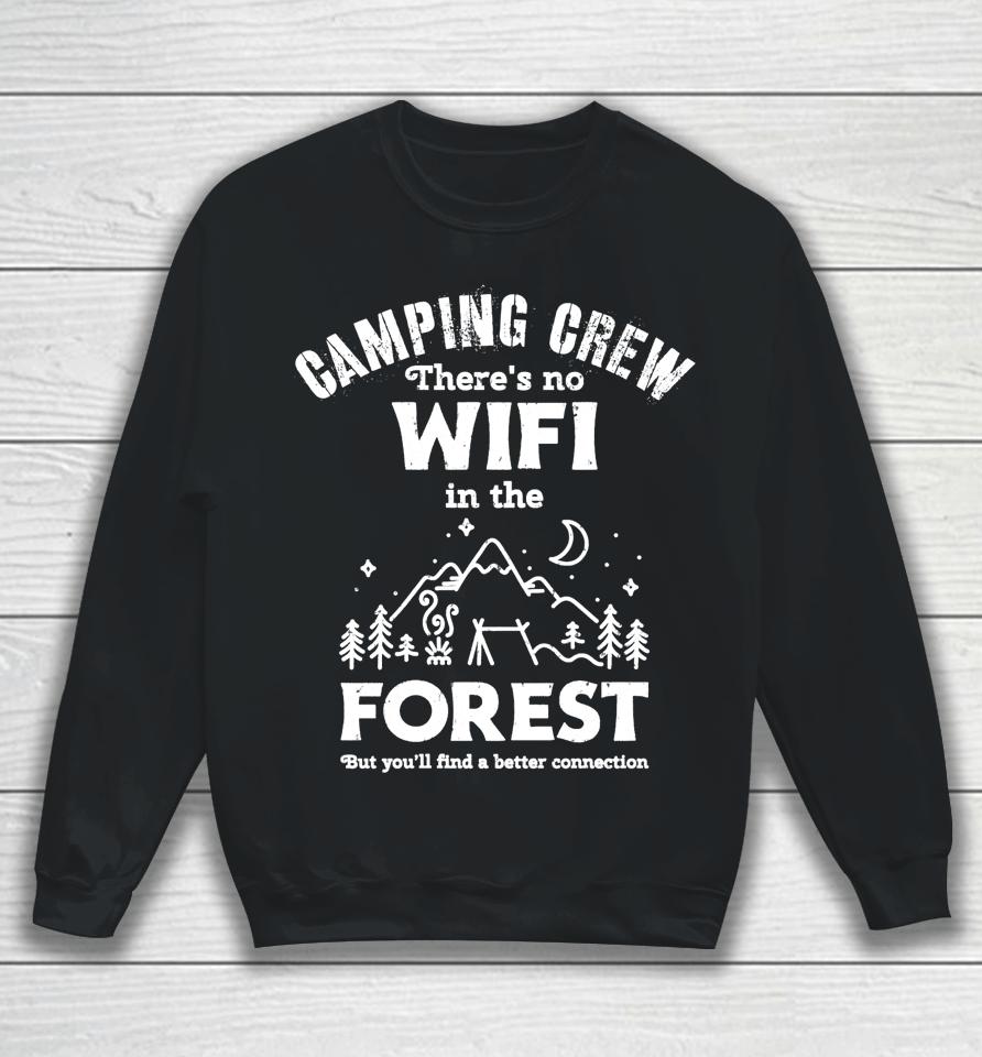 Funny Camping Crew Family Outdoor Vacation Matching Gift Sweatshirt