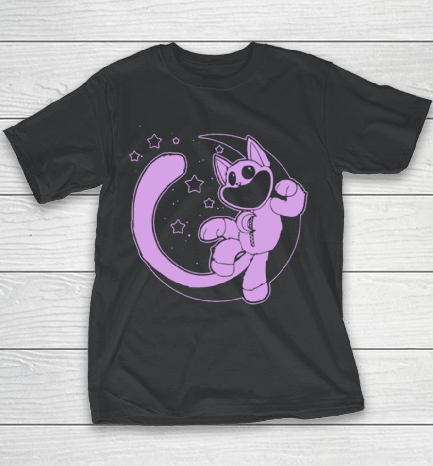 Funny Catnap Moon Youth T-Shirt