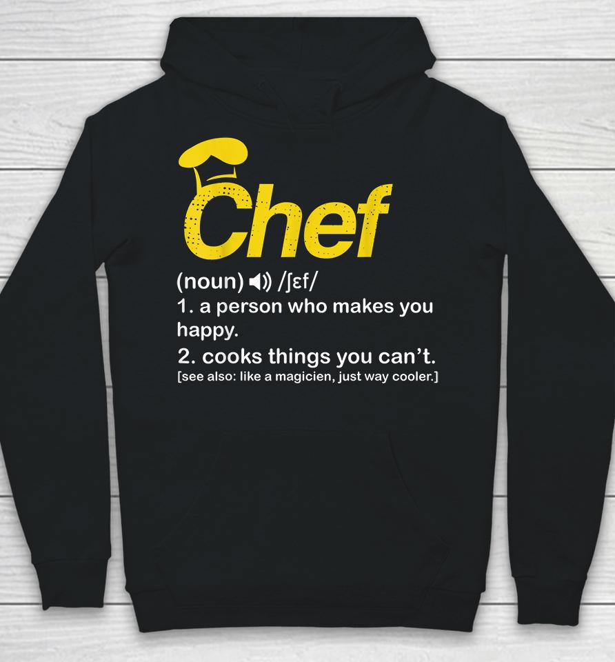 Funny Chef Definition Hoodie