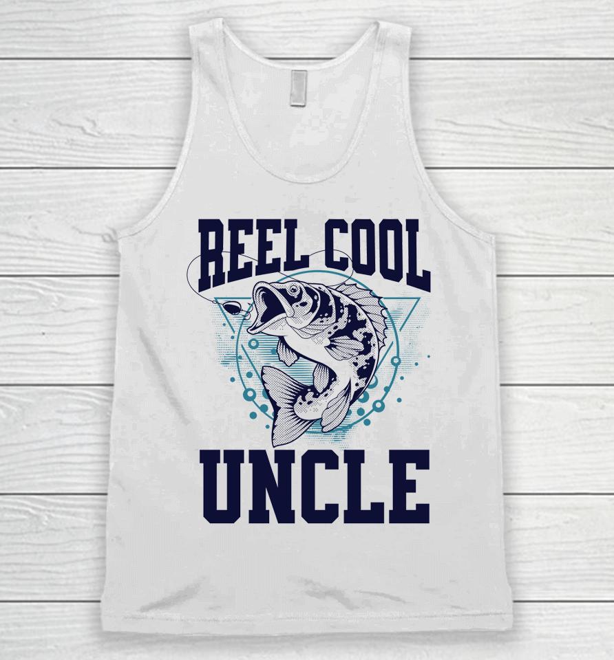 Funny Fishing Reel Cool Uncle Outdoors Unisex Tank Top
