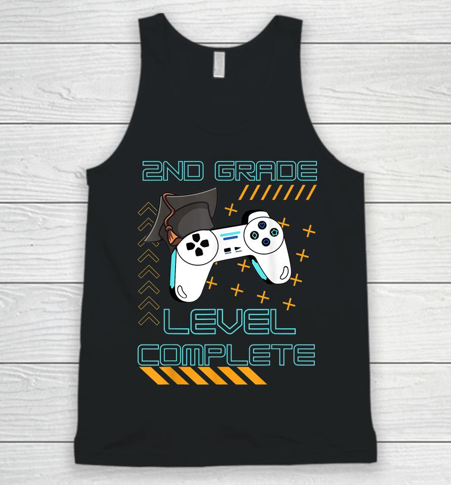 Funny Gaming Level Completed 2Nd Grade Graduate Student Unisex Tank Top