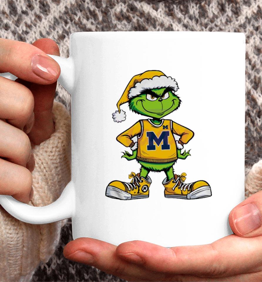 Funny Grinch Michigan Wolverines Ncaa Coffee Mug