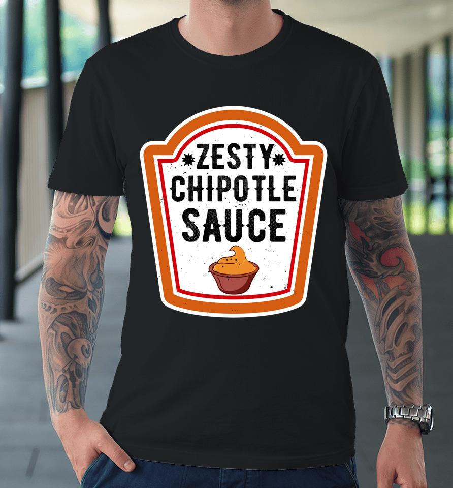 Funny Group Halloween Costume Chipotle Sauce Group Condiment Premium T-Shirt
