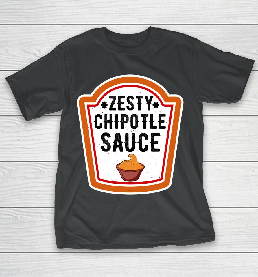 Funny Group Halloween Costume Chipotle Sauce Group Condiment T-Shirt