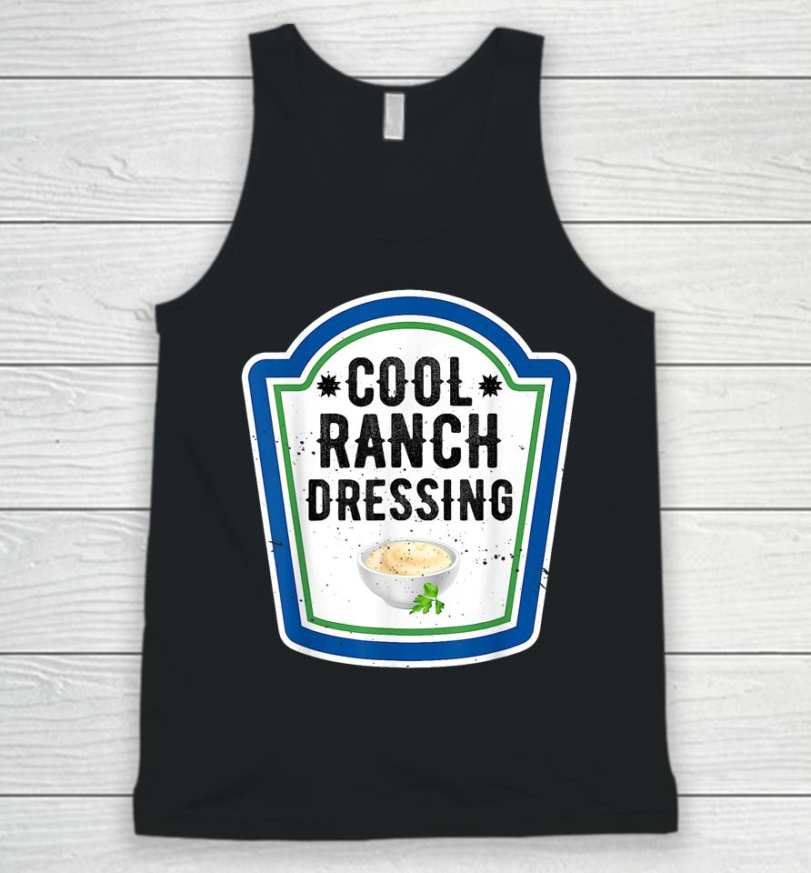 Funny Group Halloween Costume Ranch Dressing Group Condiment Unisex Tank Top