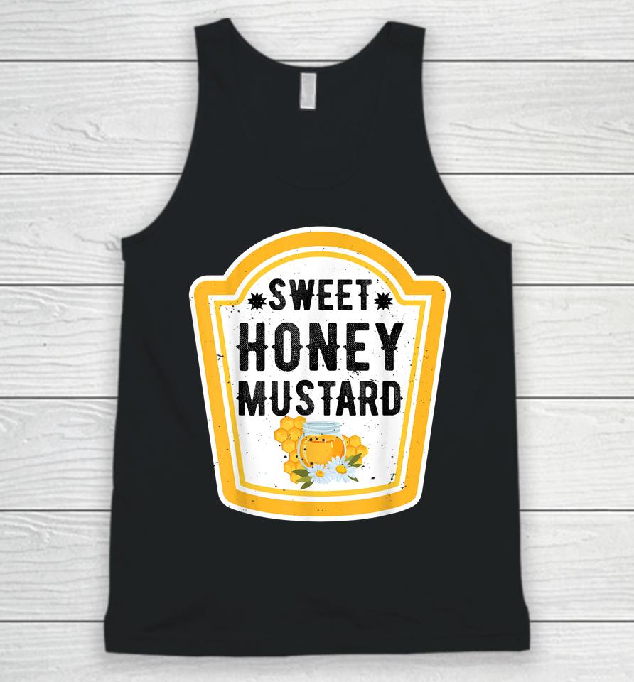 Funny Group Halloween Costume Sweet Honey Mustard Condiment Unisex Tank Top