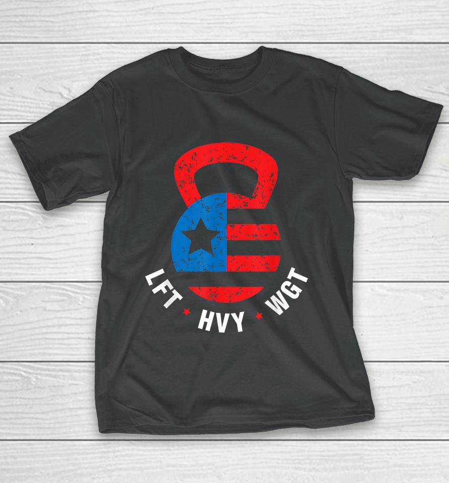 Funny Gym Bro Fitness Workout Gear American Vintage T-Shirt