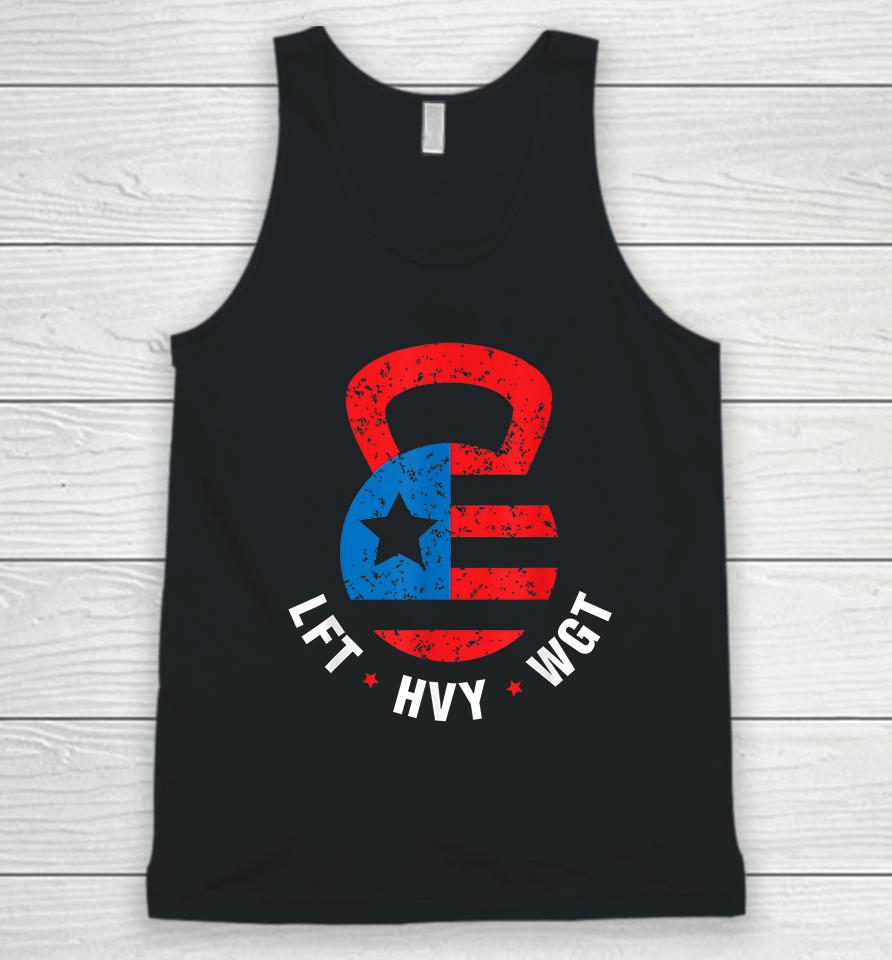 Funny Gym Bro Fitness Workout Gear American Vintage Unisex Tank Top