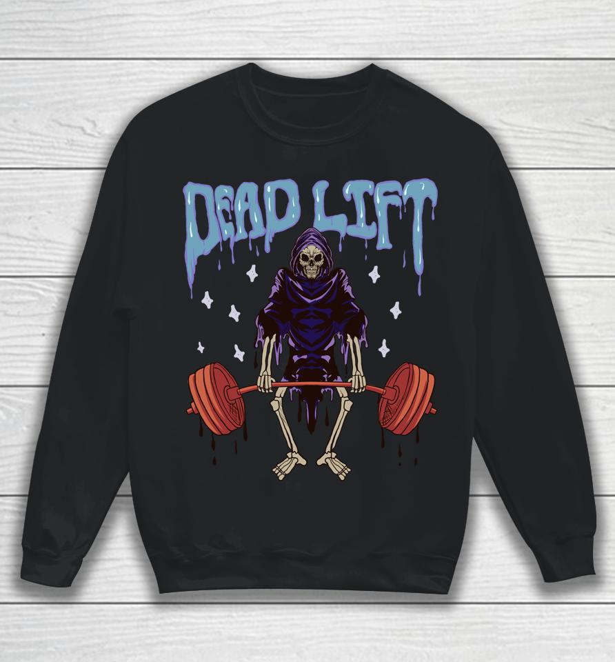 Funny Gym - Grim Reaper Deadlift Workout - Occult Sweatshirt