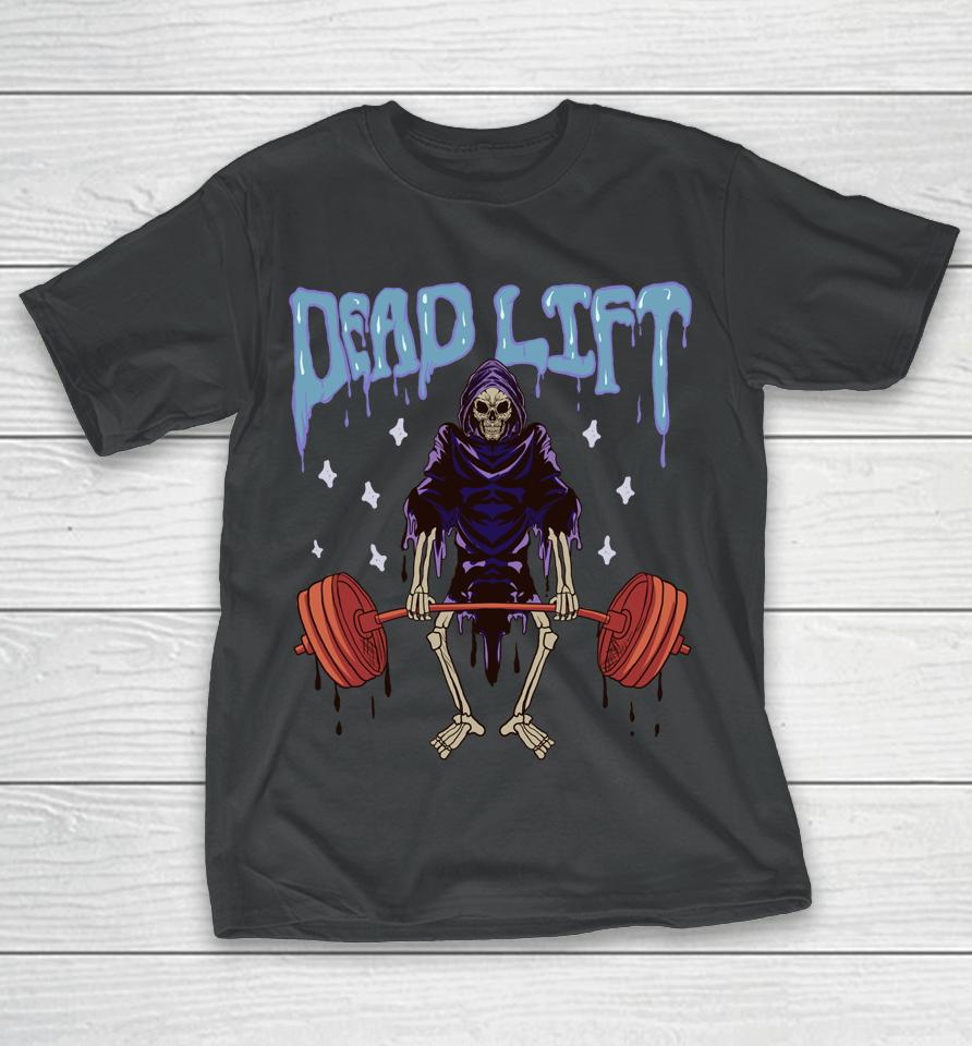 Funny Gym - Grim Reaper Deadlift Workout - Occult T-Shirt