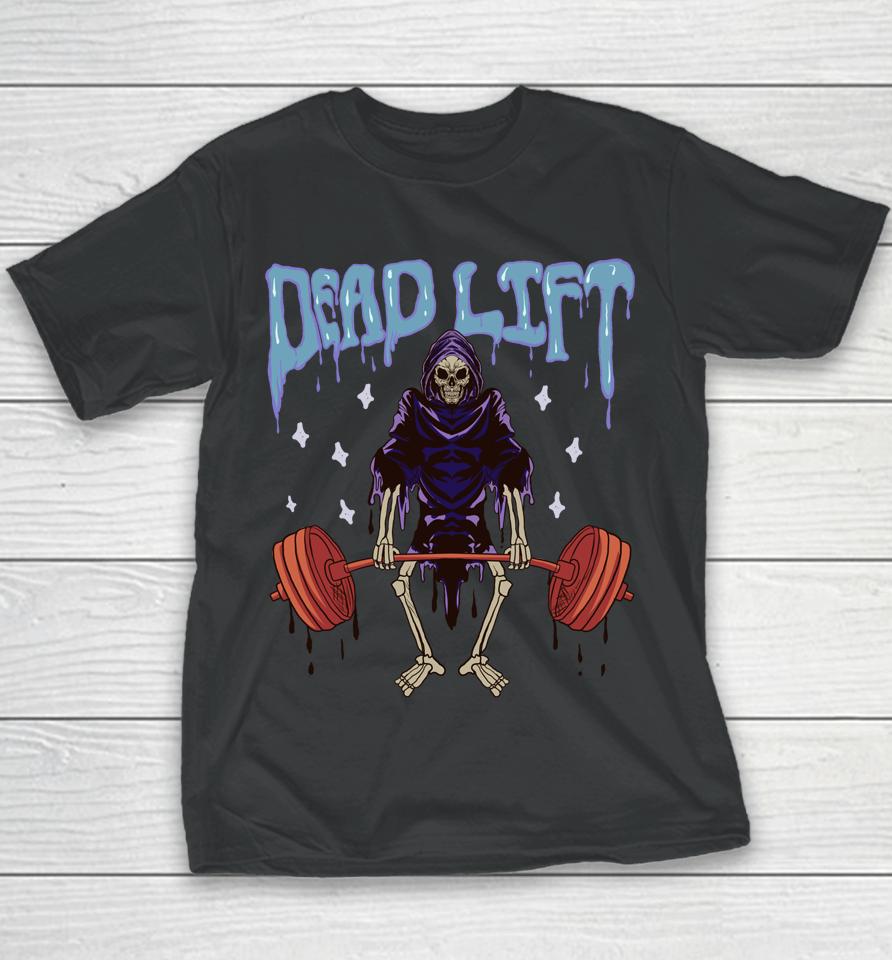 Funny Gym - Grim Reaper Deadlift Workout - Occult Youth T-Shirt