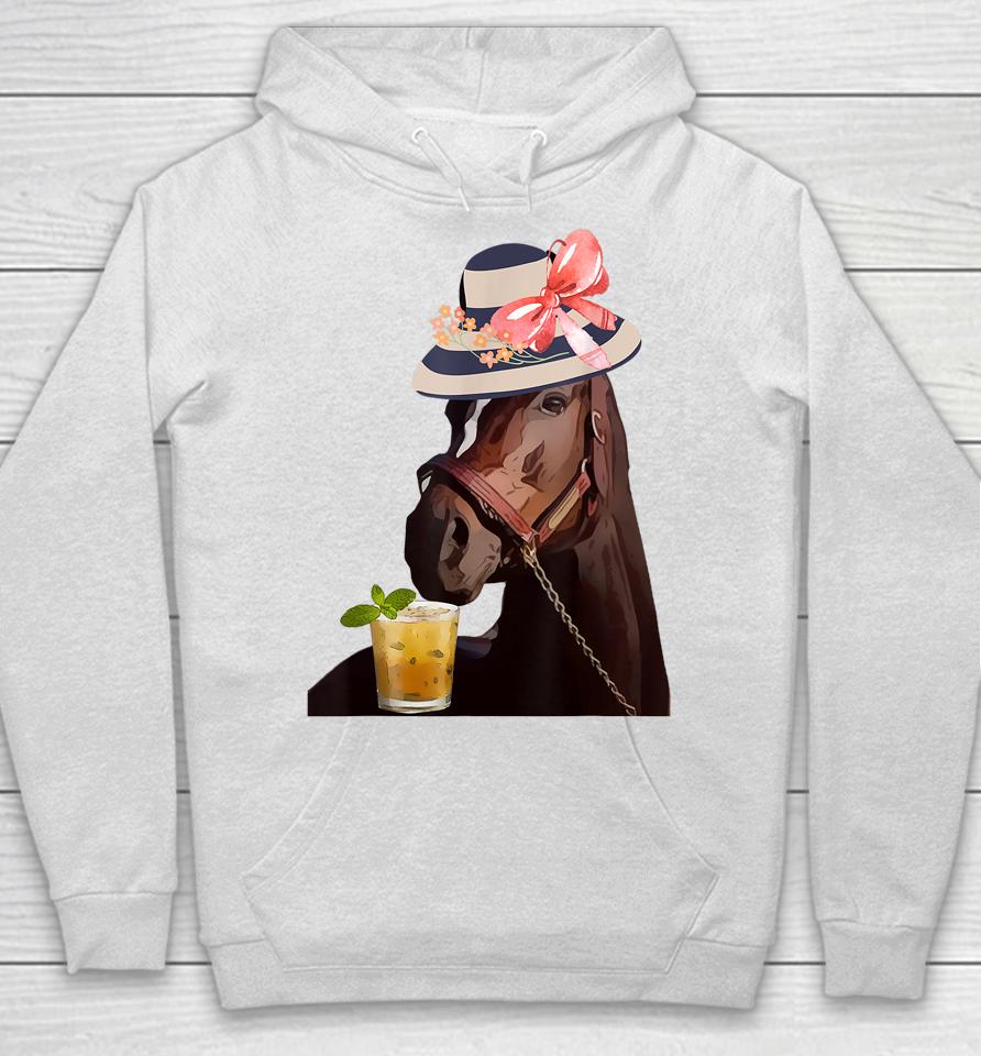 Funny Horse Derby Party Hoodie