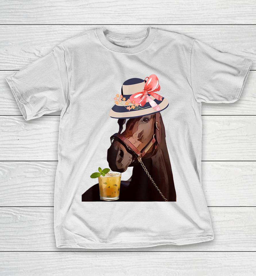 Funny Horse Derby Party T-Shirt