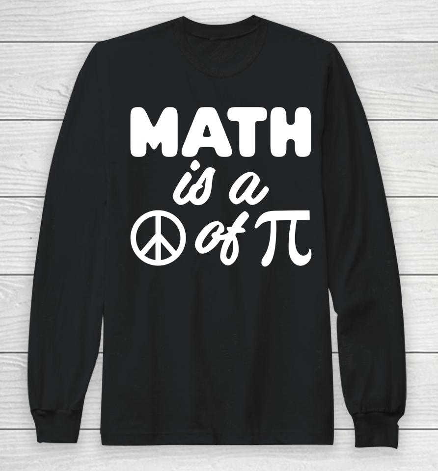 Funny Pi Math Science Teacher 3 14 Funny Pi Day Lovers Long Sleeve T-Shirt