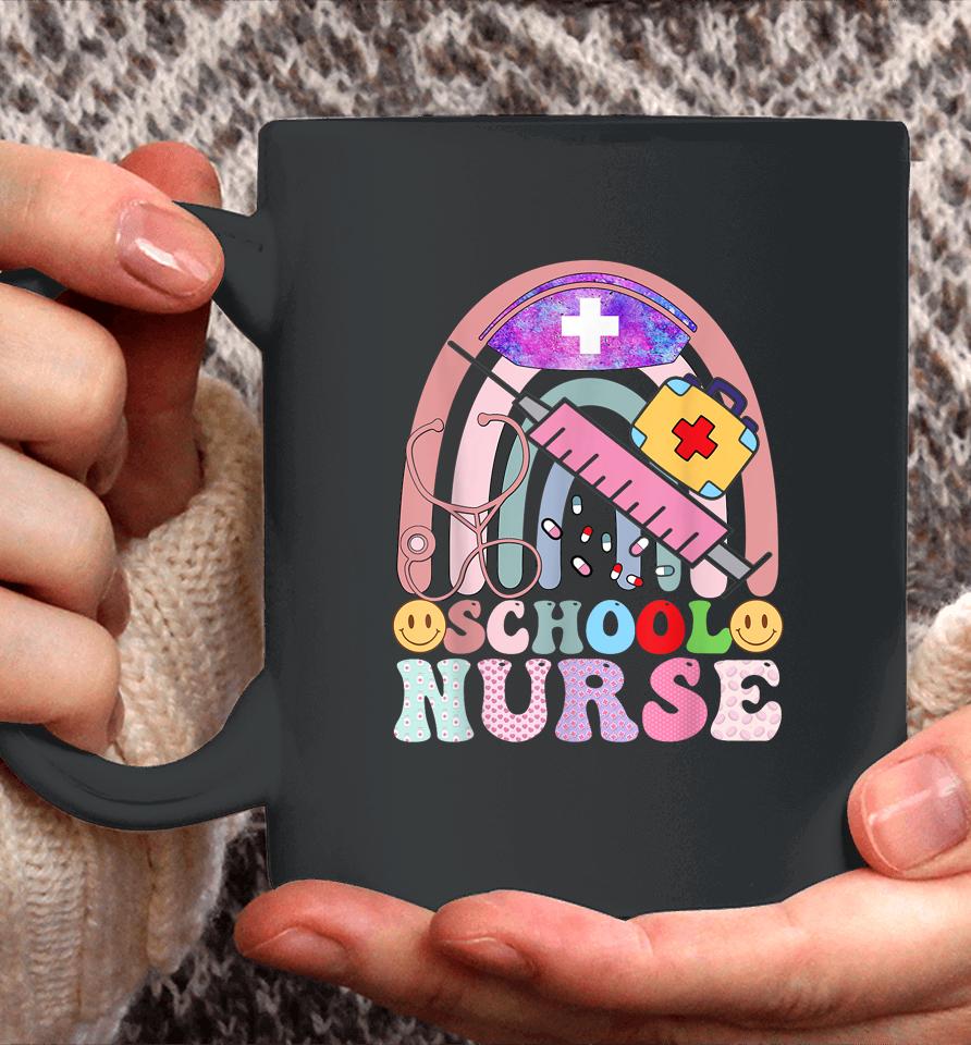 Funny School Nurse Graphic Tees Tops Back To School Coffee Mug