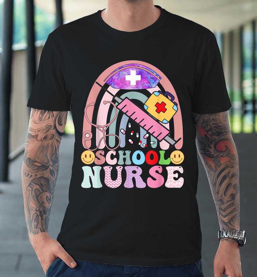 Funny School Nurse Graphic Tees Tops Back To School Premium T-Shirt