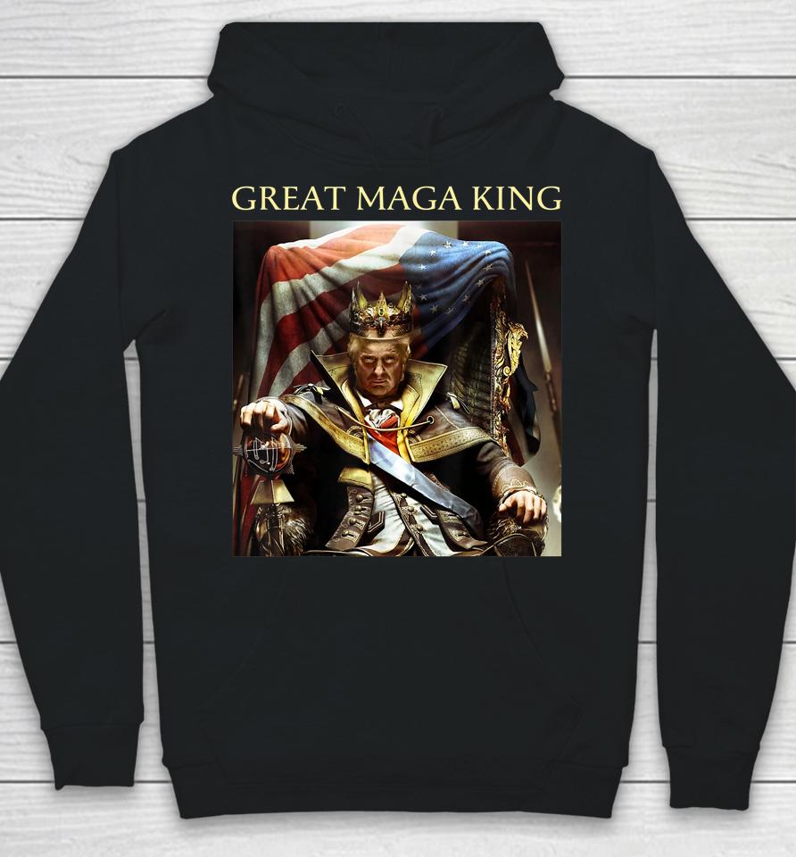 Funny Ultra Maga T Shirt Trump The Great Maga King Hoodie