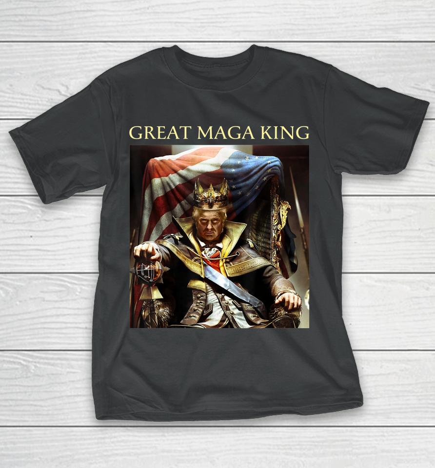 Funny Ultra Maga T Shirt Trump The Great Maga King T-Shirt