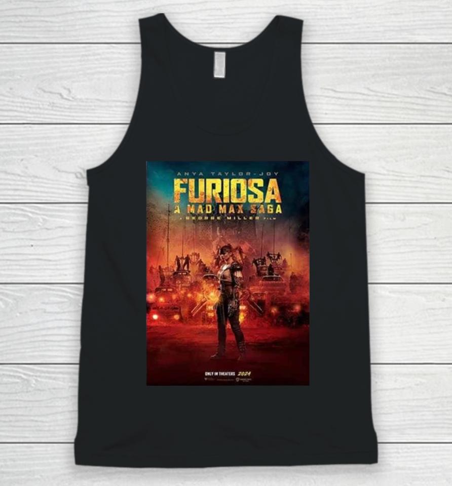 Furiosa A Mad Max Saga A George Miller Film Only In Theaters 2024 Unisex Tank Top