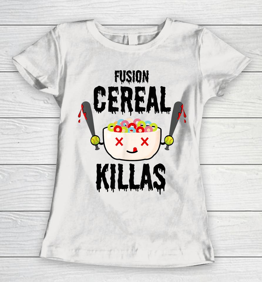 Fusion Softball Cereal Women T-Shirt