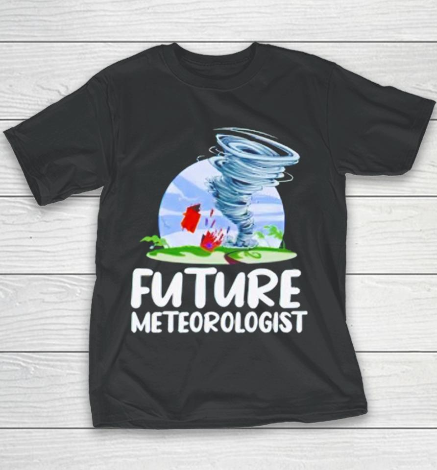 Future Meteorologist Science Weather Youth T-Shirt