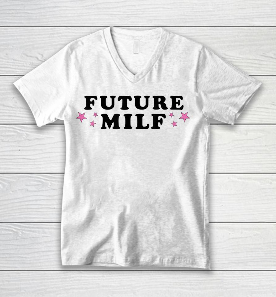 Future Milf Unisex V-Neck T-Shirt