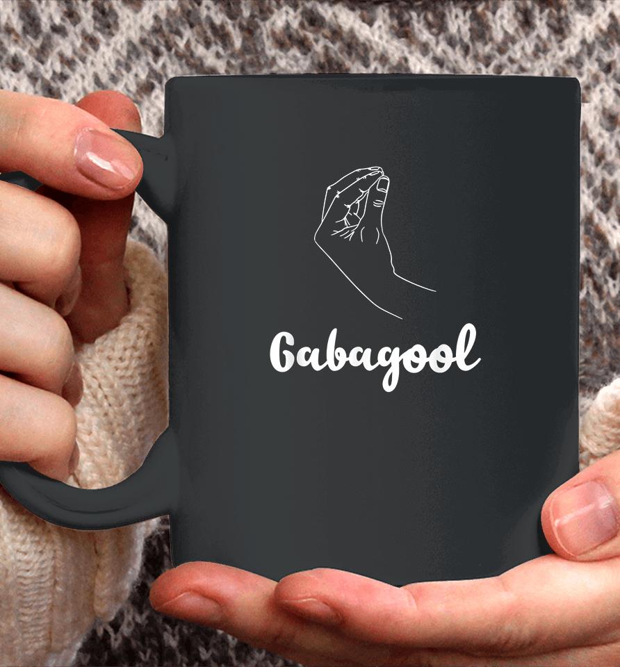 Gabagool Italian American Meat With Hand Sign Funny Coffee Mug