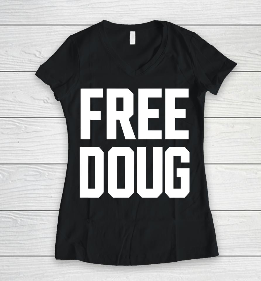 Gabe Prewitt Free Doug Women V-Neck T-Shirt