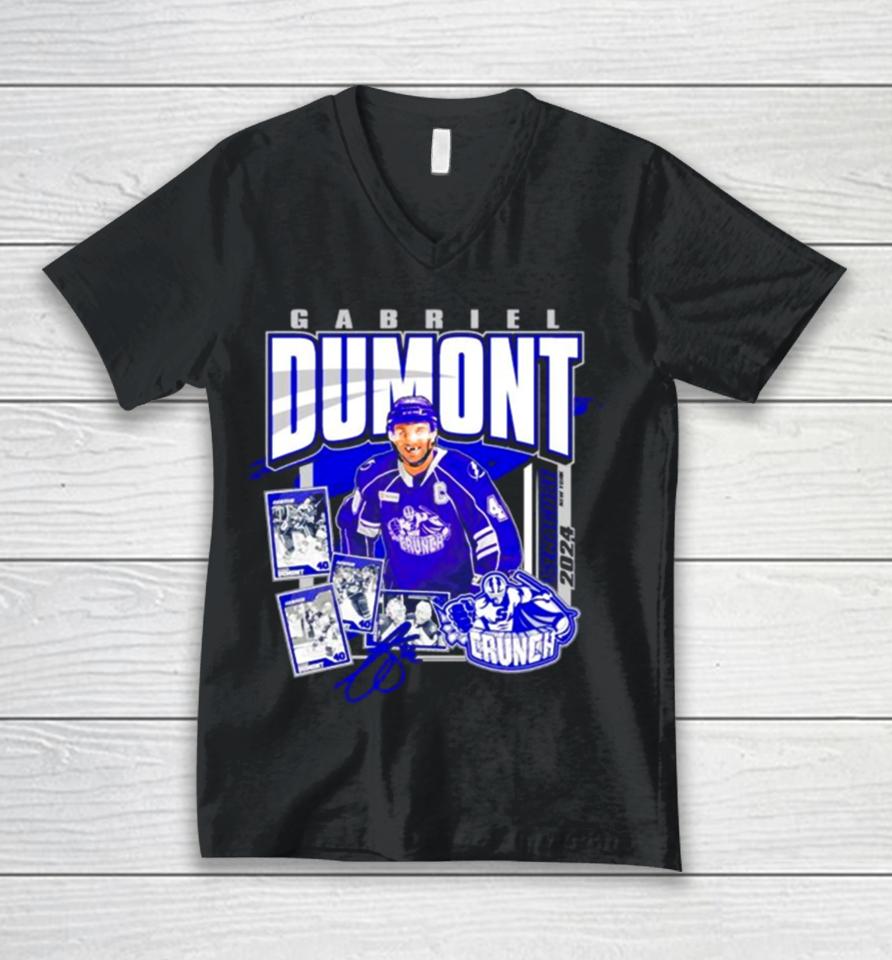 Gabriel Dumont Syracuse Crunch Hockey Player Unisex V-Neck T-Shirt