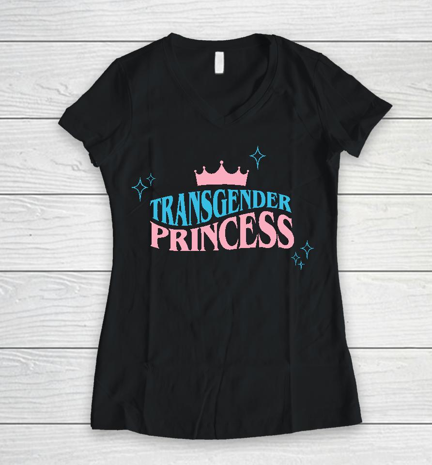 Gai Abigail Transgender Princess Women V-Neck T-Shirt